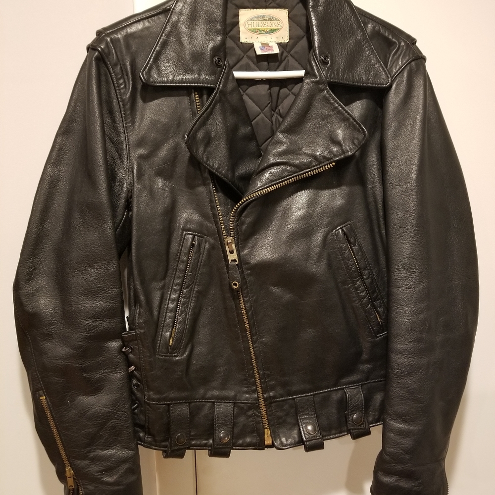 Hudsons New York leather jacket